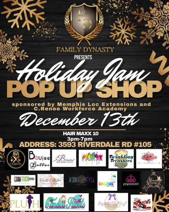 Holiday Jam Popup Shop